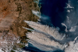 Bushfires in Southeast Australia Blackash