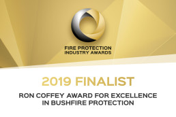 2019 Finalist Ron Coffey Award for Excellence in Bushfire Protection Lew Short